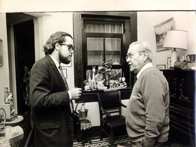 Entrevista con Ricardo Balbín, en su casa de La Plata, Prov.Bs.As, 1973